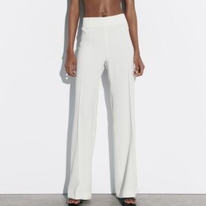Zara High Waist Pleated Pants
